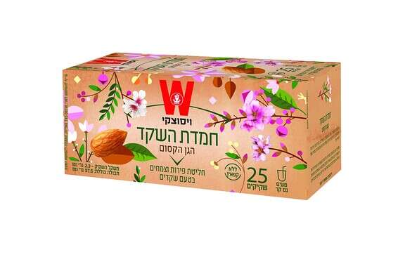 תה חמדת השקד של ויסוצקי // צילום: ברוך נאה